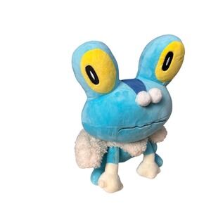 Pokemon Froakie Plush Stuffed Animal Blue Water Type Starter Kalos Region 8 Inch